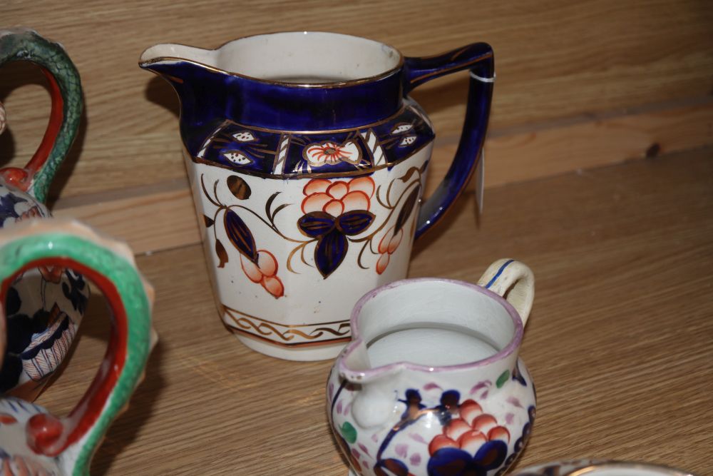 A quantity of Ironstone / Imari pattern ceramics